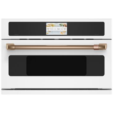 Cafe 30" Five in One Oven with 120v Advantium Technology in Matte White, , large