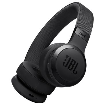 JBL Wireless On-Ear Headphones with True Adaptive Noise Cancelling in Black, , large