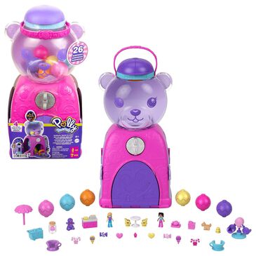 Mattel Polly Pocket Gumball Bear Playset, , large