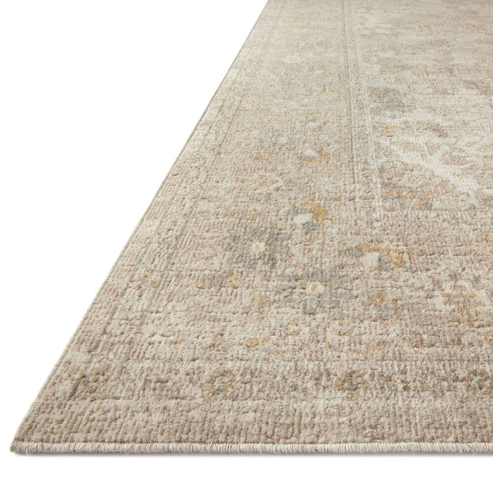 Chris Loves Julia x Loloi Rosemarie 6&#39;3&quot; x 9&#39; Ivory and Natural Area Rug, , large