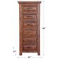 Napa Furniture Design Hill Crest 6-Drawer Lingerie Chests in Dark Chestnut, , large