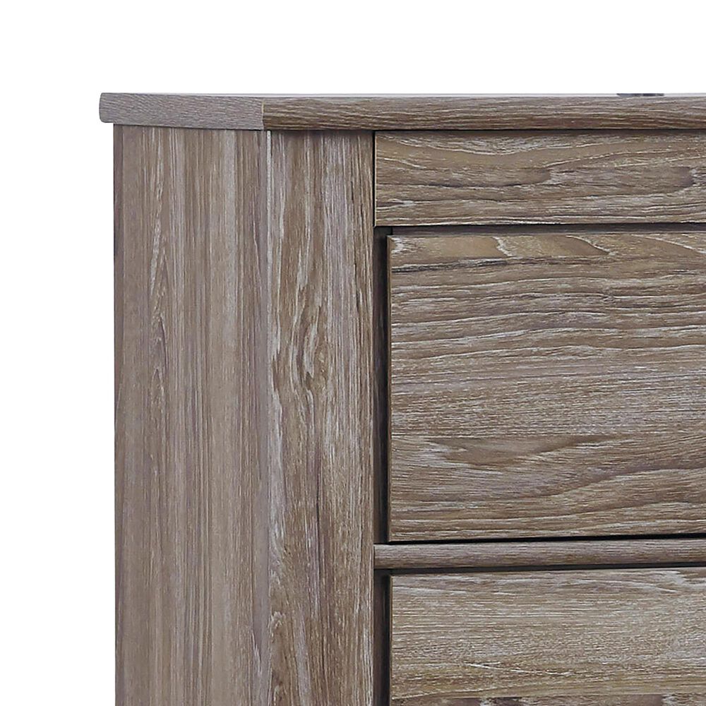 Signature Design by Ashley Zelen 5 Drawer Chest in Warm Gray, , large