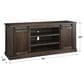 Signature Design by Ashley Budmore Extra Large TV Stand in Rustic Brown, , large