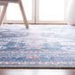 Safavieh Serapi Bohemian 4" x 6" Blue and Ivory Area Rug, , large