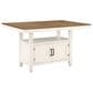Steve Silver Hyland Counter Table with 20" Leaf in Milk and Honey - Table Only, , large