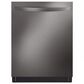 LG 24" Fully Integrated Pocket Handle Smart Built-In Dishwasher in Black Stainless Steel, , large