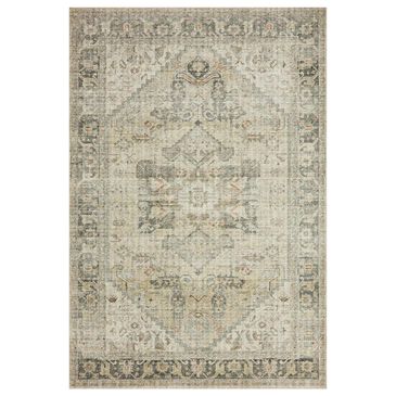 Loloi II Skye SKY-14 3"6" x 5"6" Natural and Sage Area Rug, , large