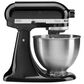 KitchenAid 4.5 Quart Tilt Head Stand Mixer in Onyx Black and Stainless Steel, , large