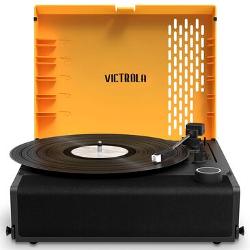 Victrola Revolution GO Portable Rechargeable Record Player in Citrus, , large
