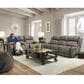 Homestretch Denali 88" Manual Reclining Sofa in Grey, , large