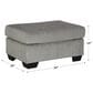 Signature Design by Ashley Altari Ottoman in Alloy, , large