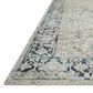 Magnolia Home Lenna LEA-06 7"6" x 9"6" Natural and Denim Area Rug, , large