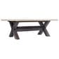 Hooker Furniture Big Sky Dining Table in Vintage Natural and Black - Table Only, , large