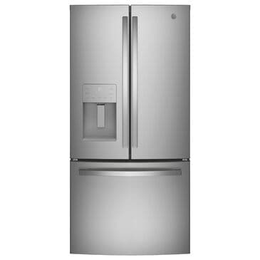 GE Appliances 23.6 Cu. Ft. French-Door Refrigerator with External Water Dispenser in Fingerprint Resistant Stainless Steel, , large