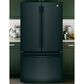 GE Appliances 27.0 Cu. Ft. 3-Door French-Door Refrigerator Energy Star In Black, , large