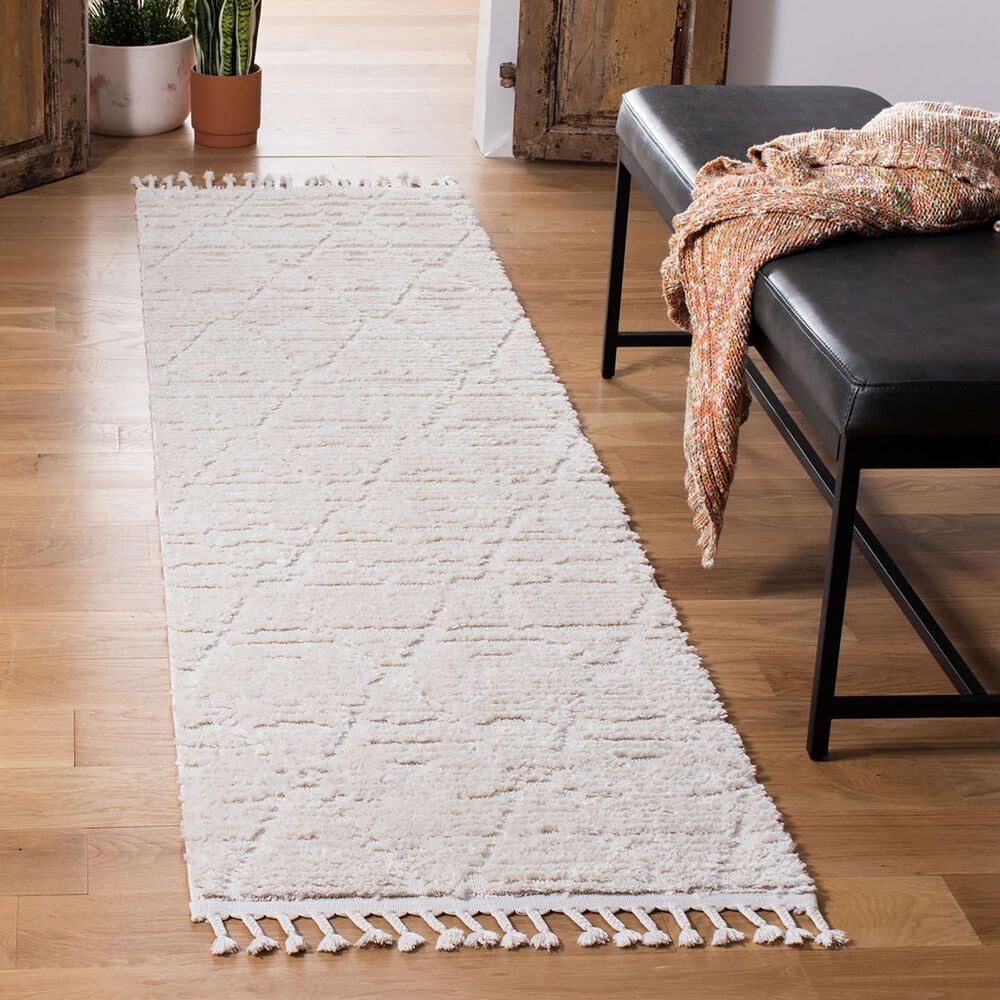 Safavieh Marrakesh 2&#39;2&quot; x 10&#39; Beige Runner, , large