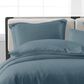 Pem America Cannon Solid 3-Piece Full/Queen Duvet Cover Set in Dark Blue, , large