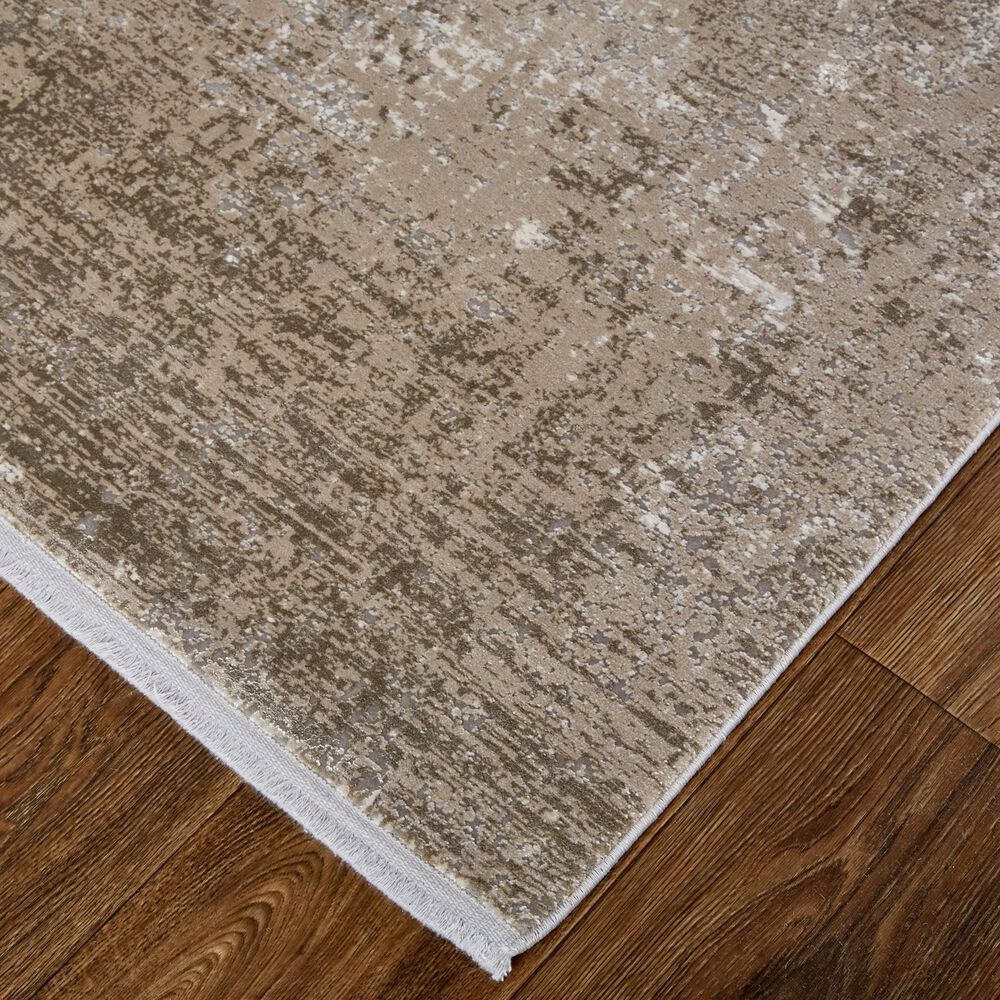 Feizy Rugs Cadiz 3&#39;2&quot; x 5&#39; Beige and Gray Area Rug, , large