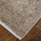 Feizy Rugs Cadiz 3"2" x 5" Beige and Gray Area Rug, , large