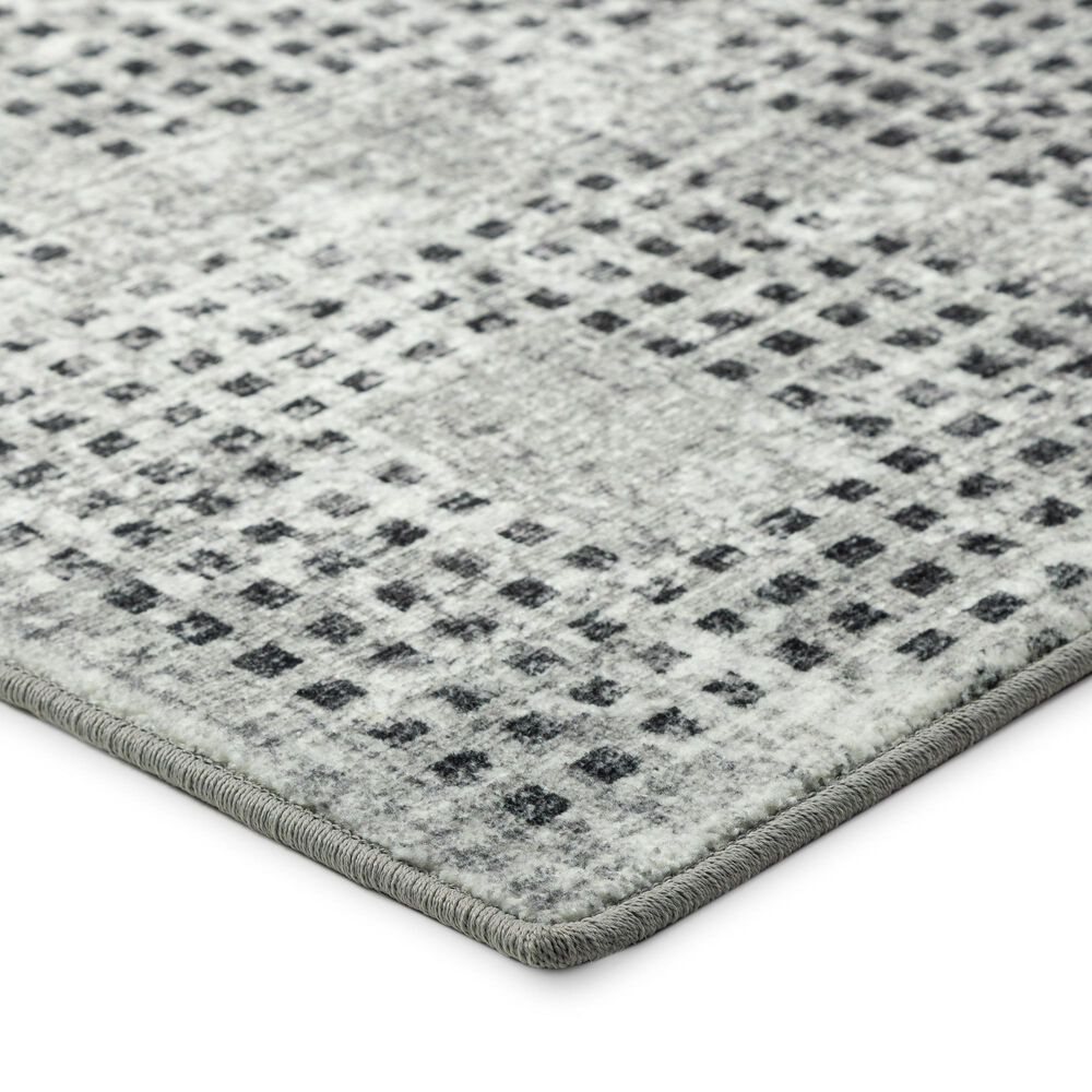 Dalyn Rug Company Delano 2&#39; x 3&#39; Pewter Indoor/Outdoor Area Rug, , large