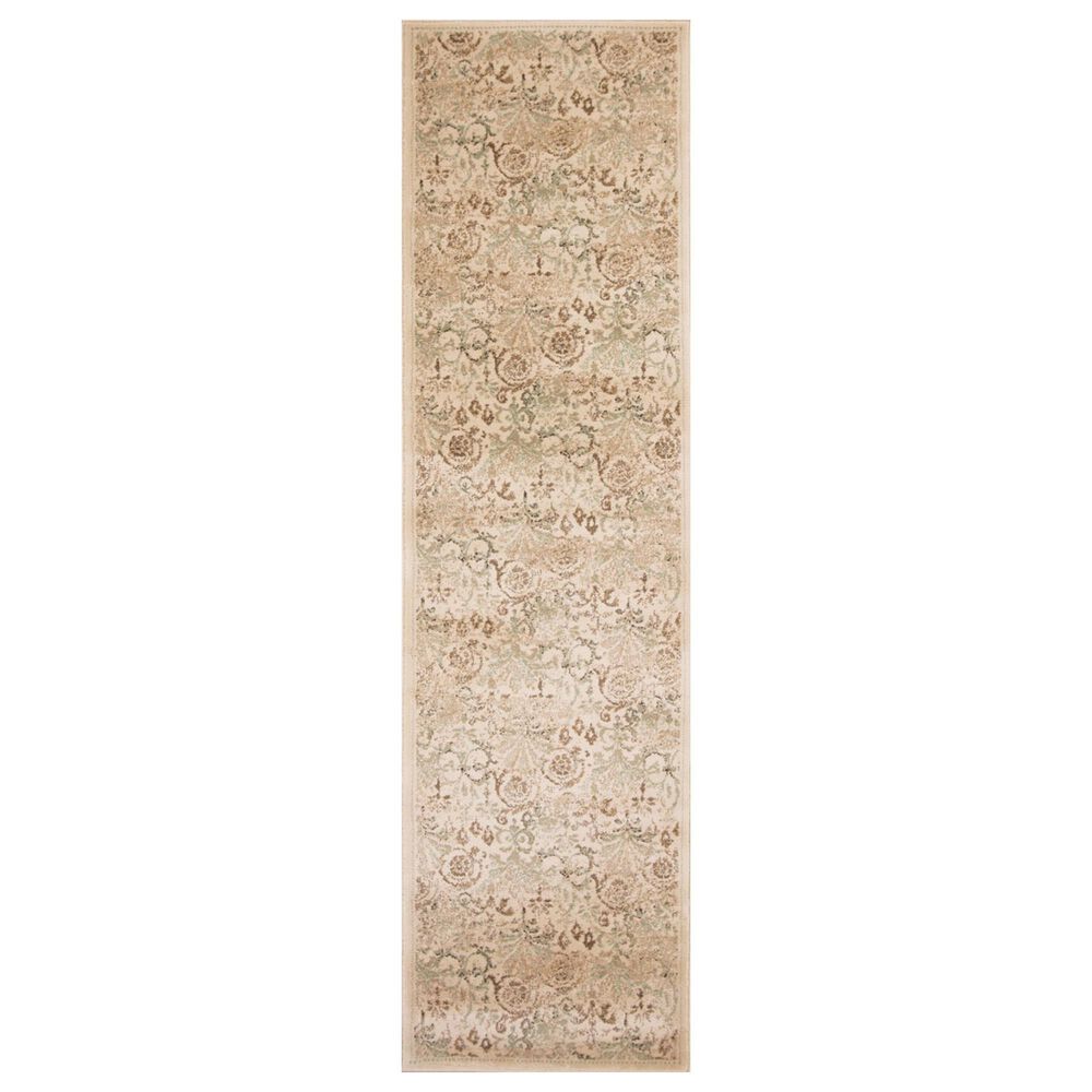 Kas Oriental Rugs Heritage Florence 2"2" x 7"11" Ivory Runner, , large