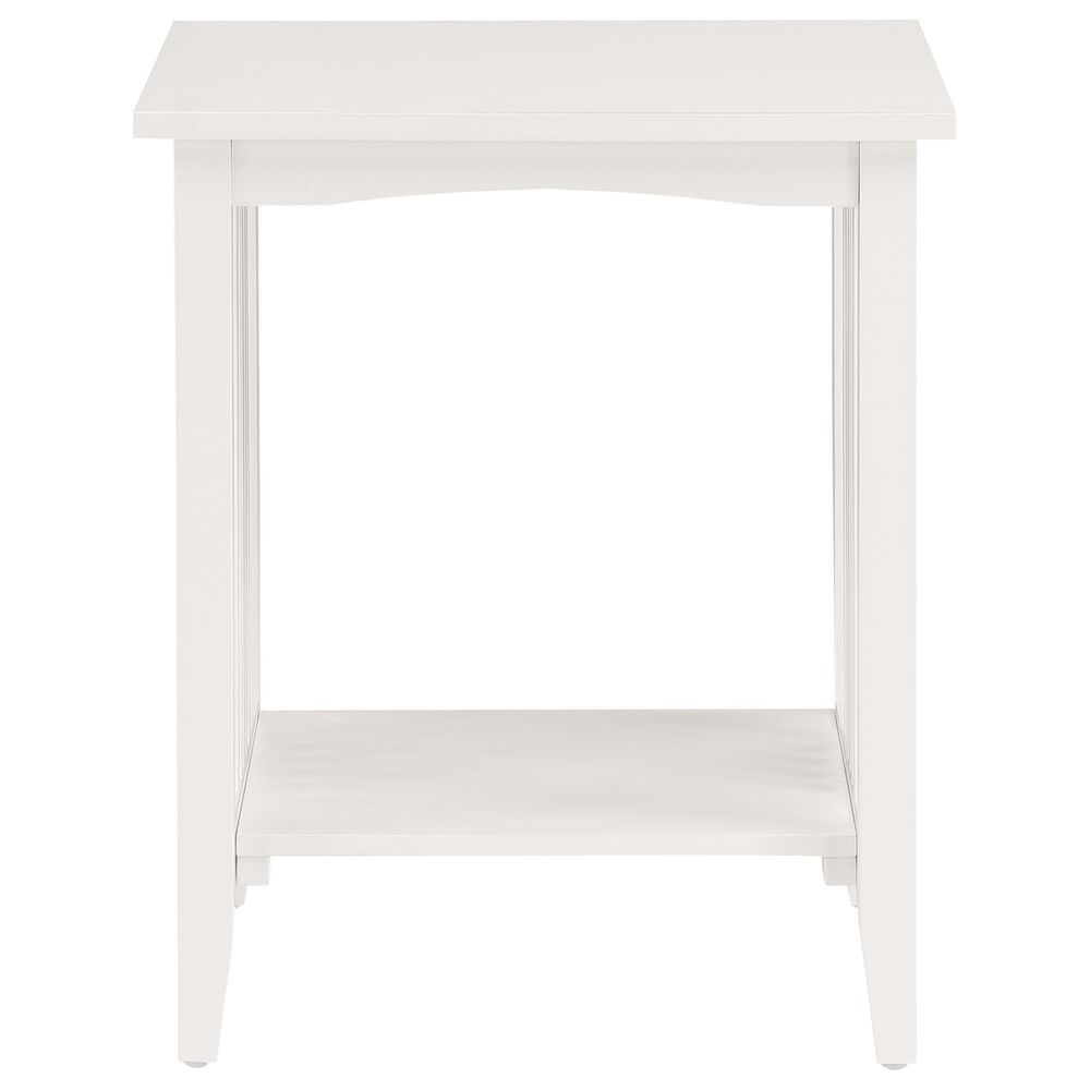 OSP Home Sierra Side Table in White, , large