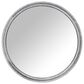 Garber Collection 24" Wall Mirror in White and Natural, , large