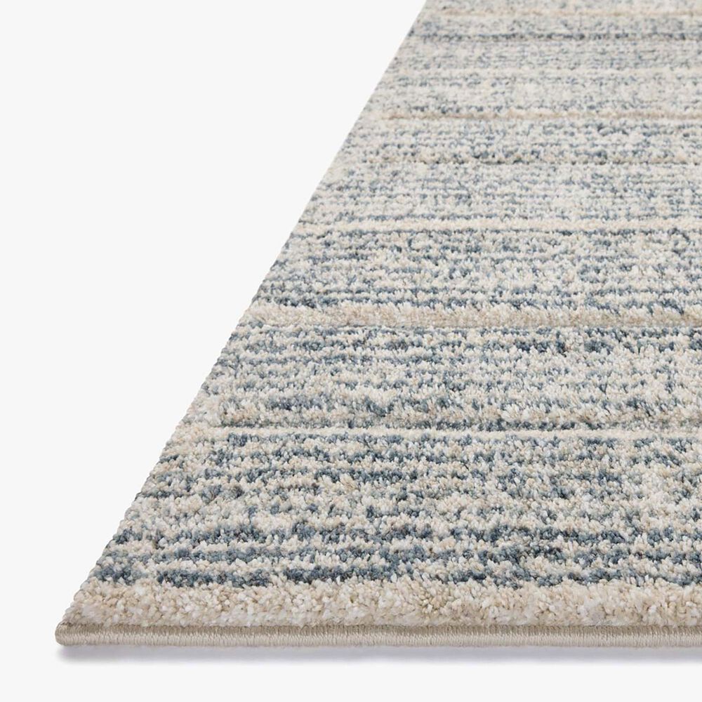 Loloi Silas 6&#39;7&quot; x 9&#39;2&quot; Oatmeal and Blue Area Rug, , large