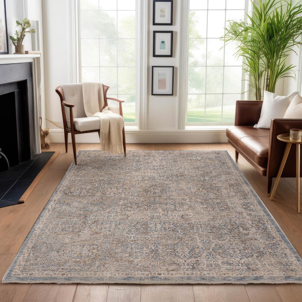 Dalyn Rug Company Vienna VI7 5&#39; x 7&#39;10&quot; Denim Area Rug, , large