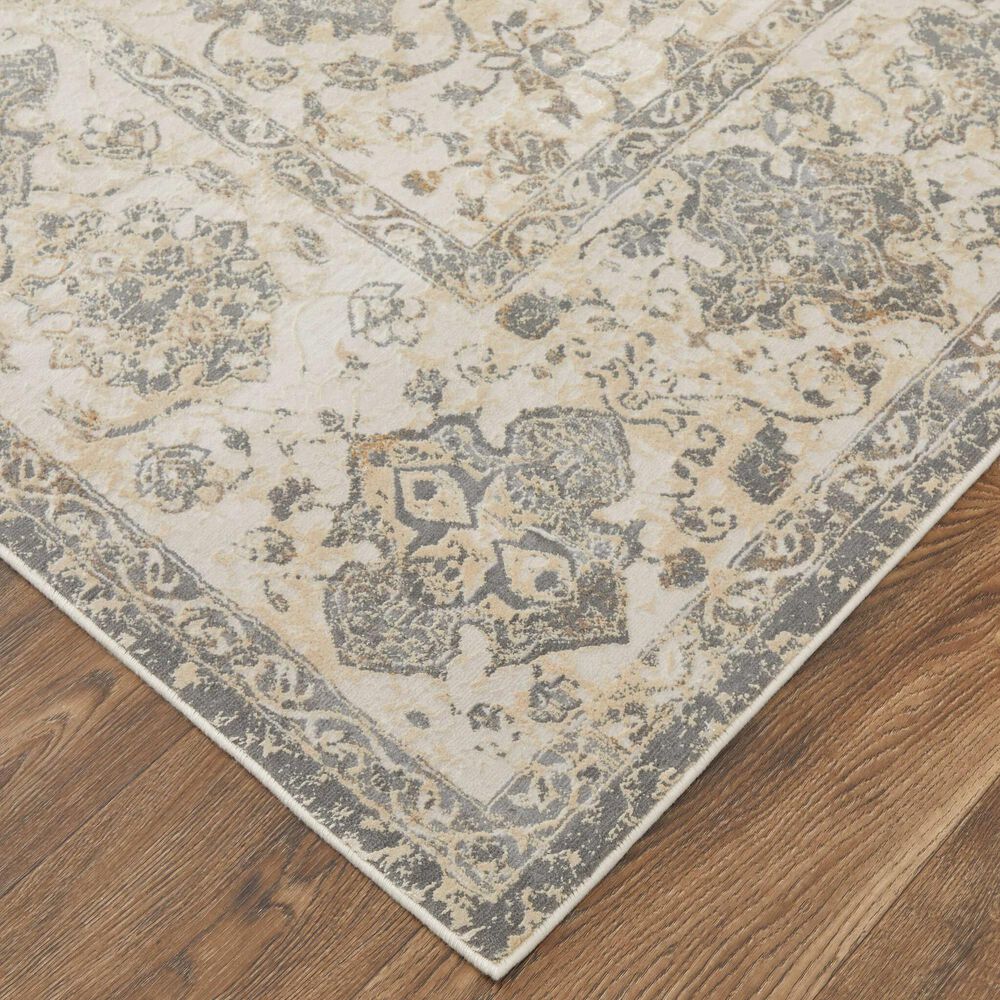 Feizy Rugs Celene 39L0F 2&#39; x 3&#39; Beige and Gray Area Rug, , large