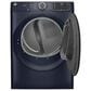 GE Appliances 4.8 Cu. Ft. Smart Front Load Washer and 7.8 Cu. Ft. Electric Dryer Laundry Pair with Pedestal in Sapphire Blue, , large