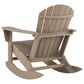 Signature Design by Ashley Sundown Treasure Patio Rocking Chair in Driftwood, , large