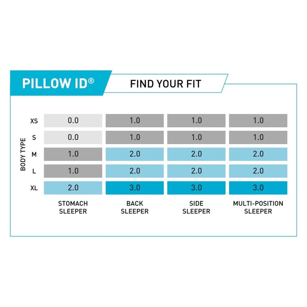 Bedgear Cosmo 1.0 Medium-Low Performance Pillow, , large