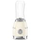 Smeg 2-Speed Personal Blender in Cream and Chrome, , large