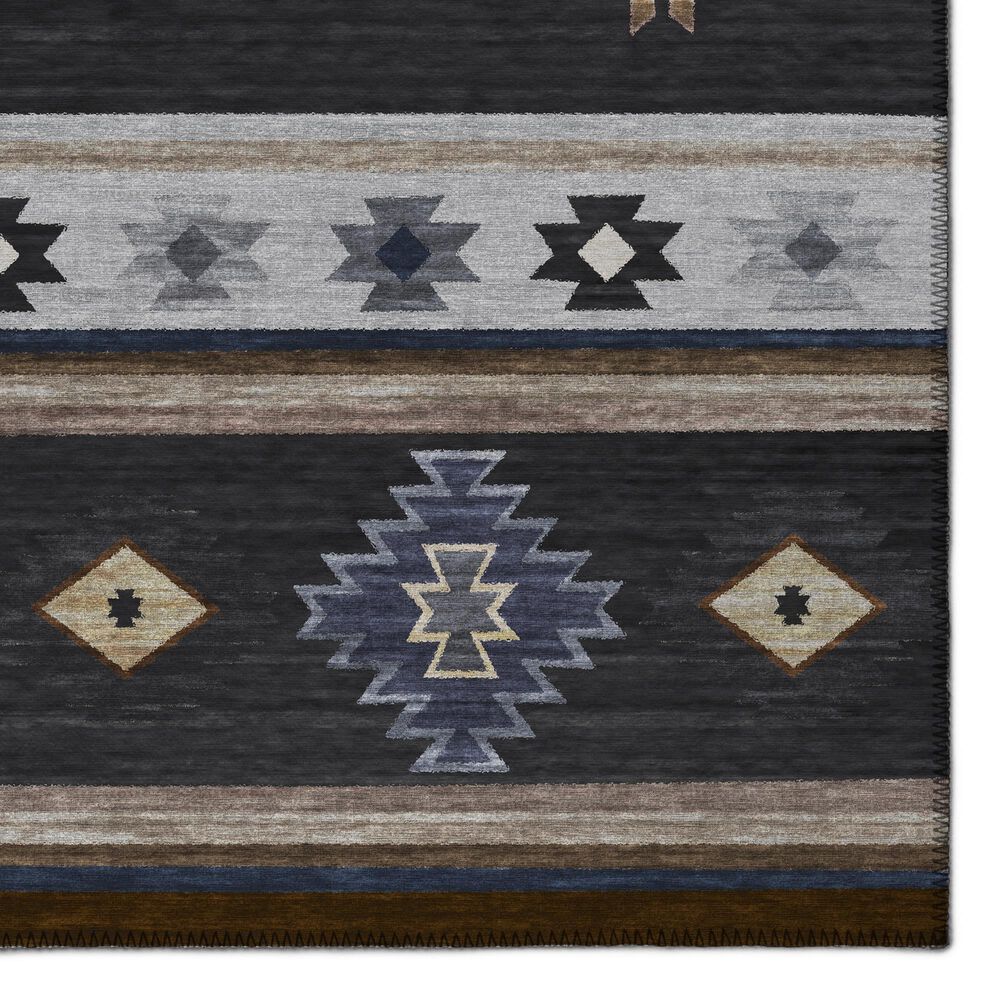 Dalyn Rug Company Phoenix PH4 10&#39; x 14&#39; Black Indoor/Outdoor Area Rug, , large