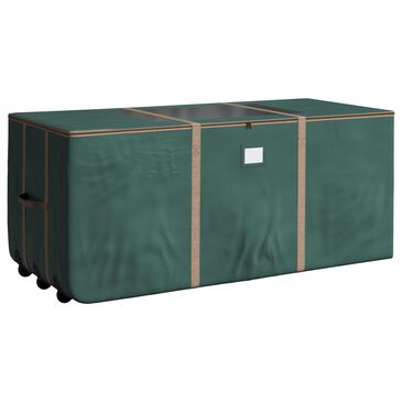 Timberlake 12" Rolling Christmas Tree Storage Bag in Green and Gold, , large