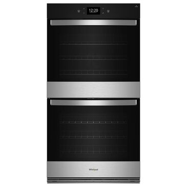 Whirlpool 30" Double Smart Wall Oven with Air Fry in Fingerprint Resistant Stainless Steel, , large