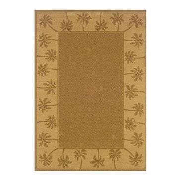 Oriental Weavers Lanai 606M 3"7" x 5"6" Tan Area Rug, , large