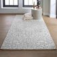 Feizy Rugs Belfort 5" x 8" Ivory and Charcoal Area Rug, , large