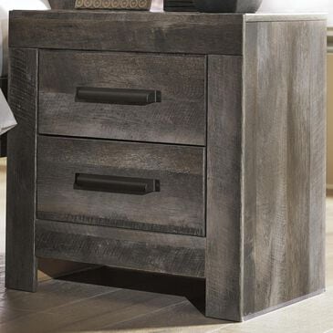 Signature Design by Ashley Wynnlow 2-Drawer Nightstand in Gray, , large