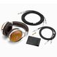 Denon Flagship Hi-Fi Japanese Bamboo Over-the-Ear Headphones in Brown, , large