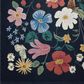 Rifle Paper Co Perennial Strawberry Fields 3"11" x 5"11" Black Area Rug, , large