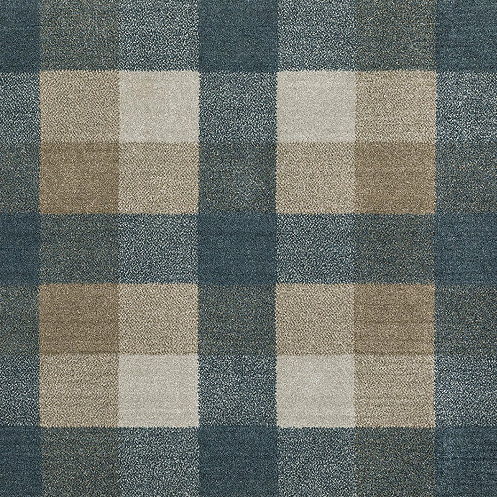 Oriental Weavers Alton Flanel 3&#39;3&quot; x 5&#39; Blue and Beige Area Rug, , large