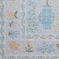 Rifle Paper Co. Menagerie  2"6" x 7"6" Light Blue Runner, , large