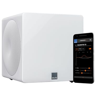SVS 3000 Micro Subwoofer in Gloss White, , large