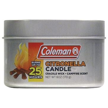 Coleman Citronella Campfire Scent Tin Candle, , large