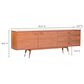 Moe"s Home Collection Sienna Sideboard in Brown, , large