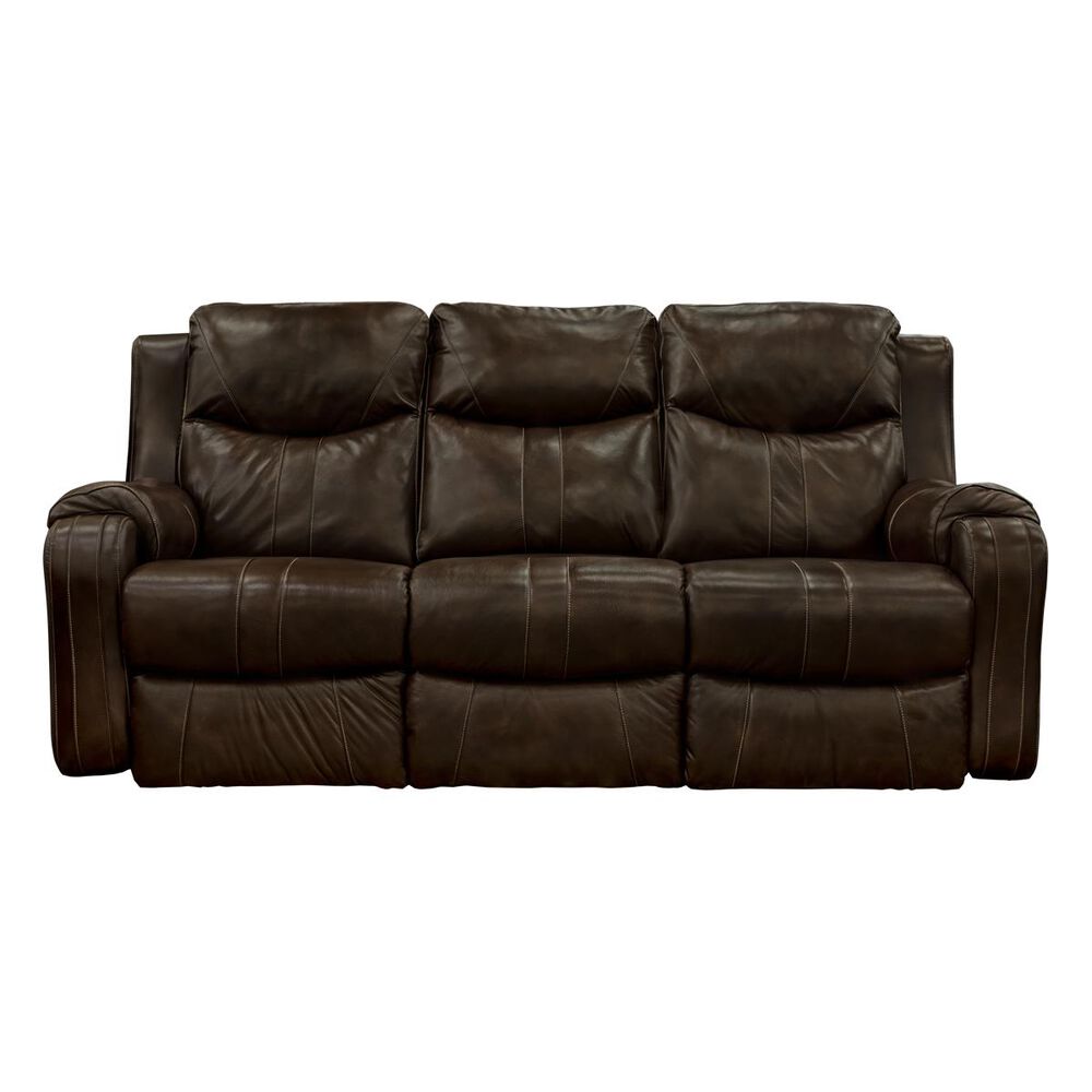 Southern Motion Marvel Leather Power Reclining Sofa with Power Headrest in Palazzo , , large