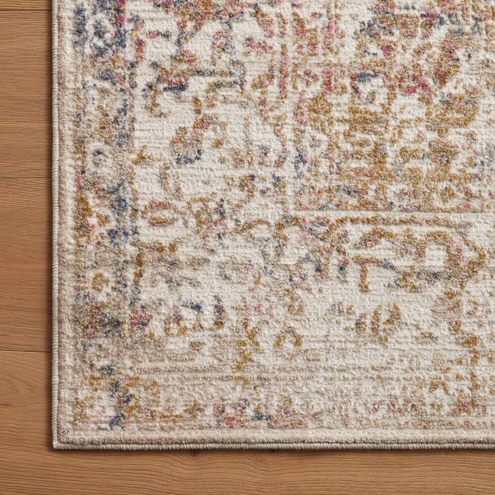 Loloi Indra 2&#39;6&quot; x 4&#39; Ivory and Multicolor Area Rug, , large