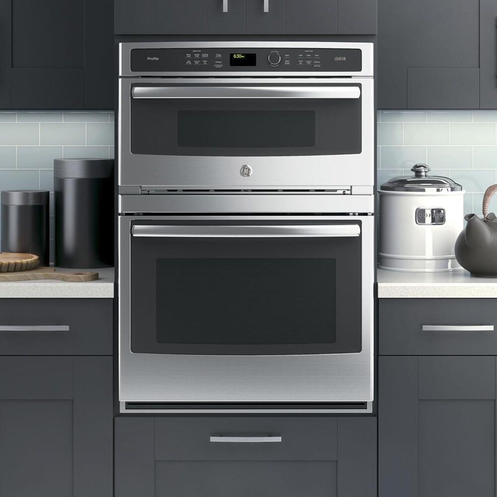 GE Profile 30" Combination Double Wall Oven with Convection and